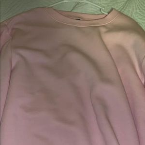 Pink long sleeve sweater